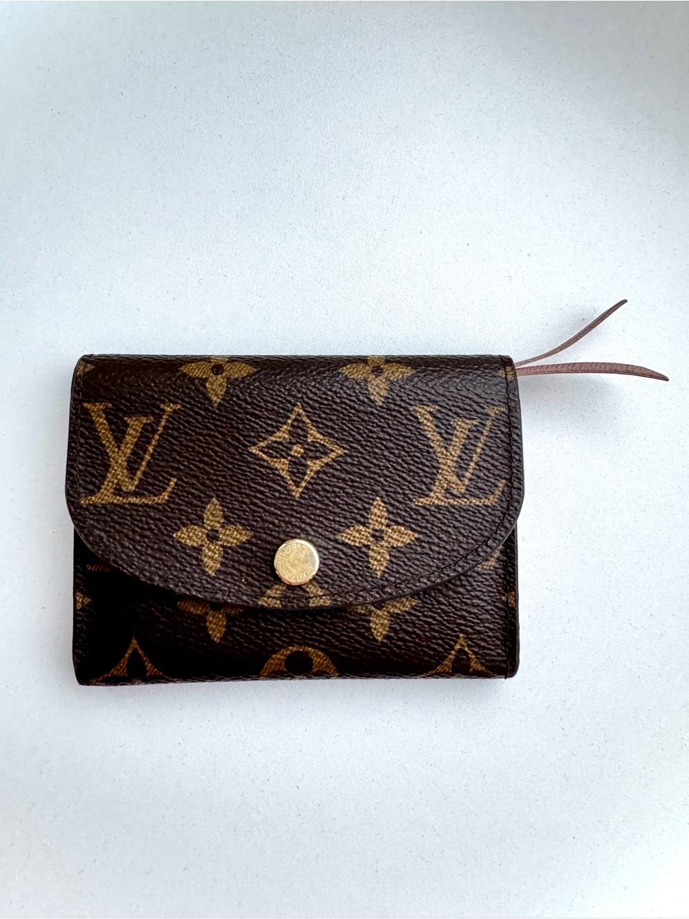 Louis Vuitton Monogram Rosalie Coin Purse light pink interior